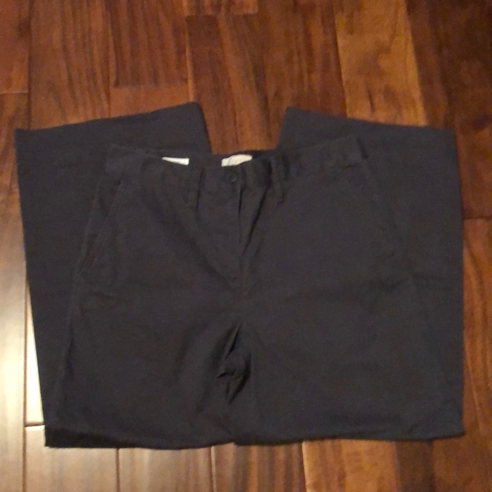 NWOT Loft Gray Wide Leg Pants Size 6